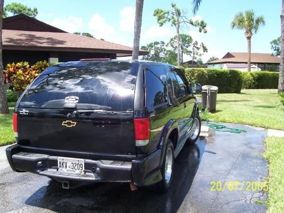 Rear view