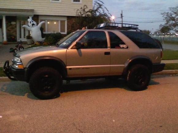 new things on the beast!!, new roof rack!!