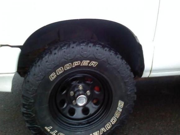 Had to cut the crap out of my fenders