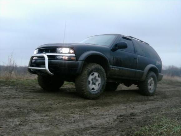First mud on the new tires =]