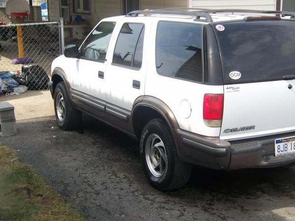 Before 2" Shackles and T-Bar lift