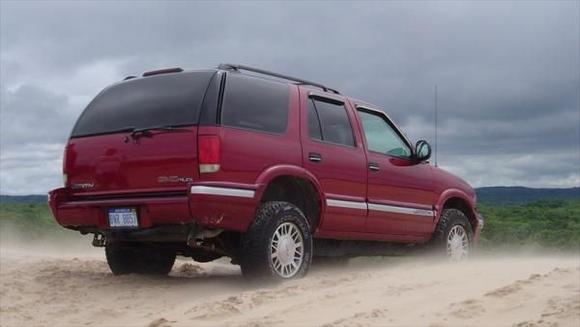 On top of the dunes at the Silver Lake Sand Dunes