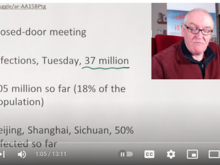 Dr John shows leaked reports from a meeting of China's CDC.