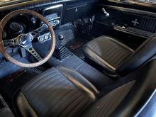 New interior with center console removed and stick just there. Nice and simple.