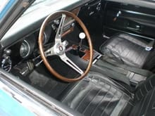 1968 chevrolet camaro interior of my camaro