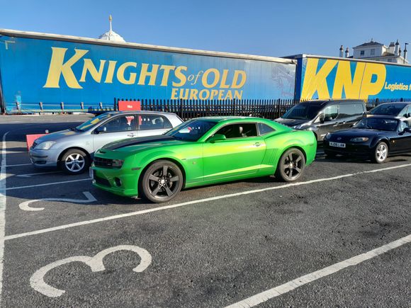 Waiting for the Isle of Wight ferry.