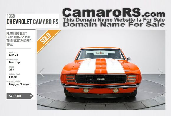 camaro rs3