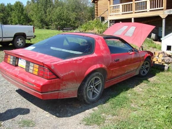 1987 Camaro right rear