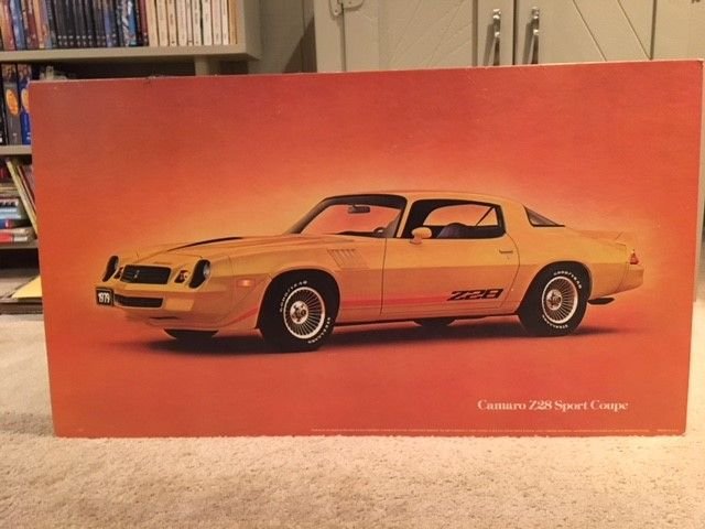 1979 Z28 poster for sale - Camaro Forums - Chevy Camaro Enthusiast Forum