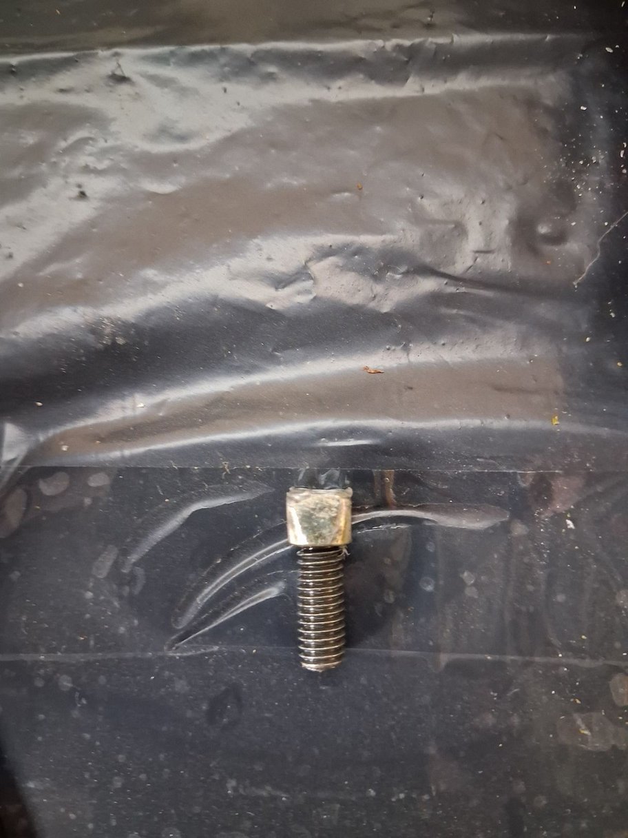 Solution - small nut with Pratley Steel