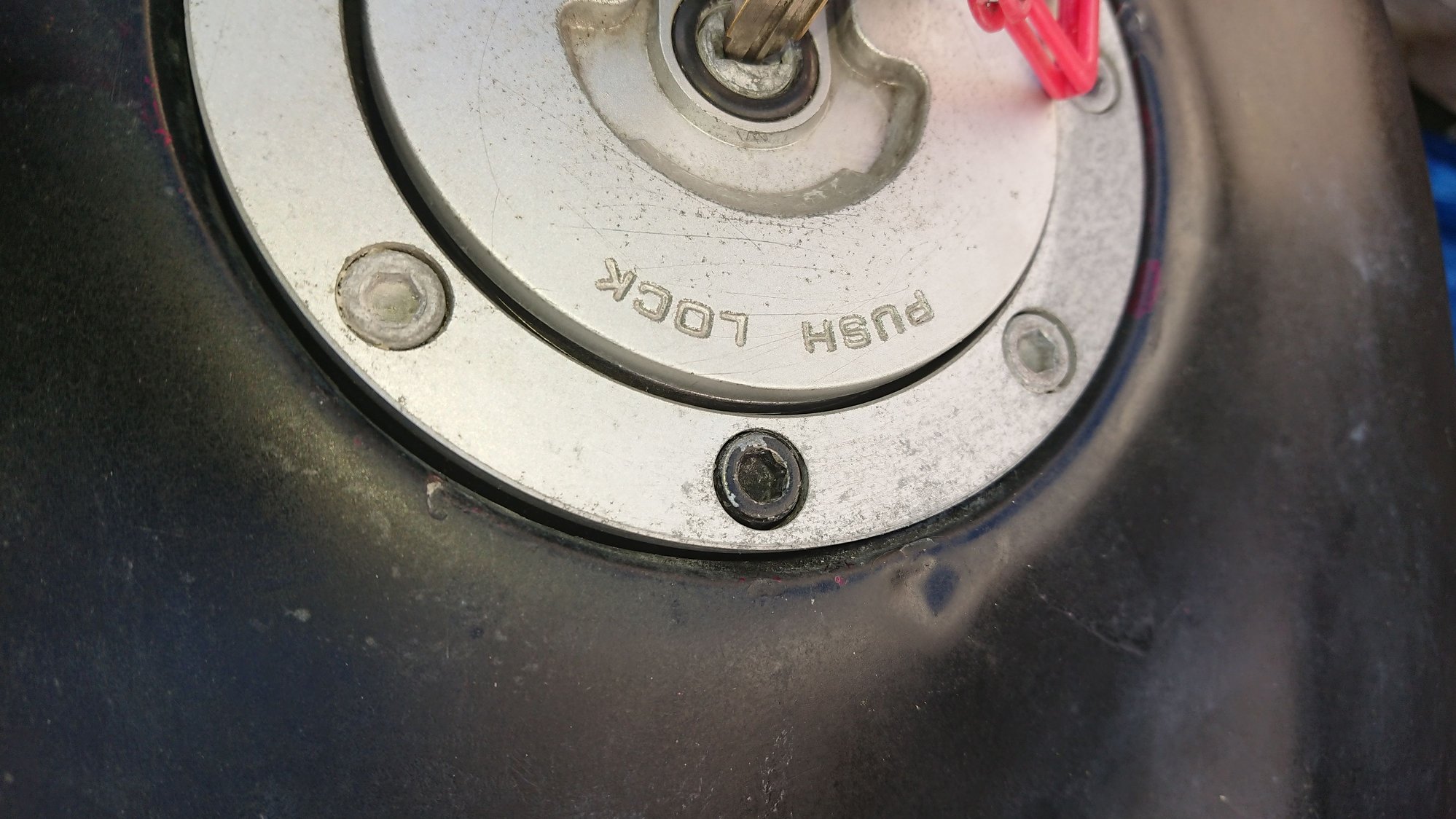 Not quite sitting flat.