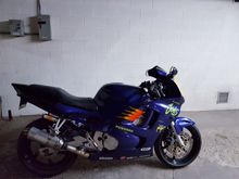 I bought some extra parts and  painted the extra tank i had  cant wait to put on my new muffler