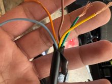Wires coming from tail light 