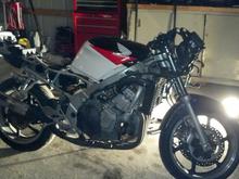 All plastic and headlight removed
