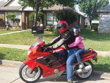 Restoration complete! First ride with my daughter after shake down run.