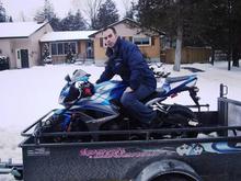Only seat time i will get till this DAMN winter passes :(