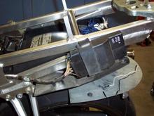 F4 L side subframe - closeup of ECU