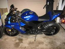 My 08 ZX10 before I got smart and traded in for the 08 RR