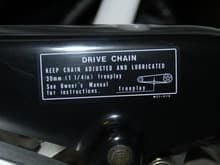 Drive Chain sticker
