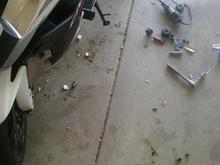 HowTo: No-Cut Vortex Frame Slider install '07 CBR600RR
