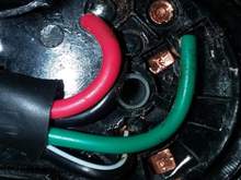 Ebay ignition no diode. On this ignition the diode needs to be soldered in from the red wire to the green.  Green wire from this ignition will match up to the pink wire in the connector.