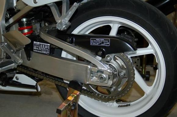 Chain guard decals