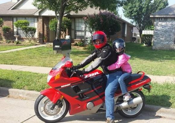Restoration complete! First ride with my daughter after shake down run.