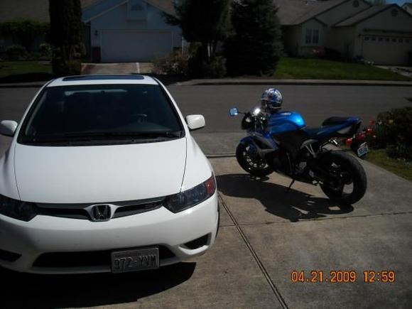 Both of my 2007 Honda's