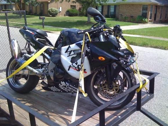 zx-9 wreck
