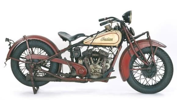Dad's Indian Scout