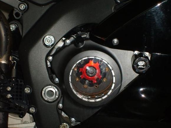 clear clutch cover with stm slipper clutch