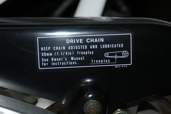 Drive Chain sticker