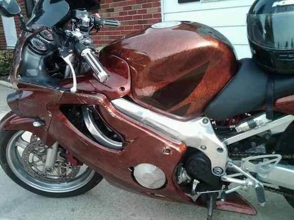 Damaged side