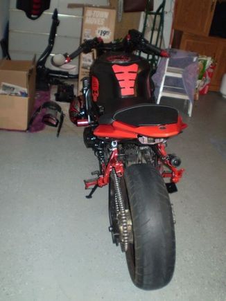 '06-'07 Yamaha R6 Tail Conversion Mock Up
