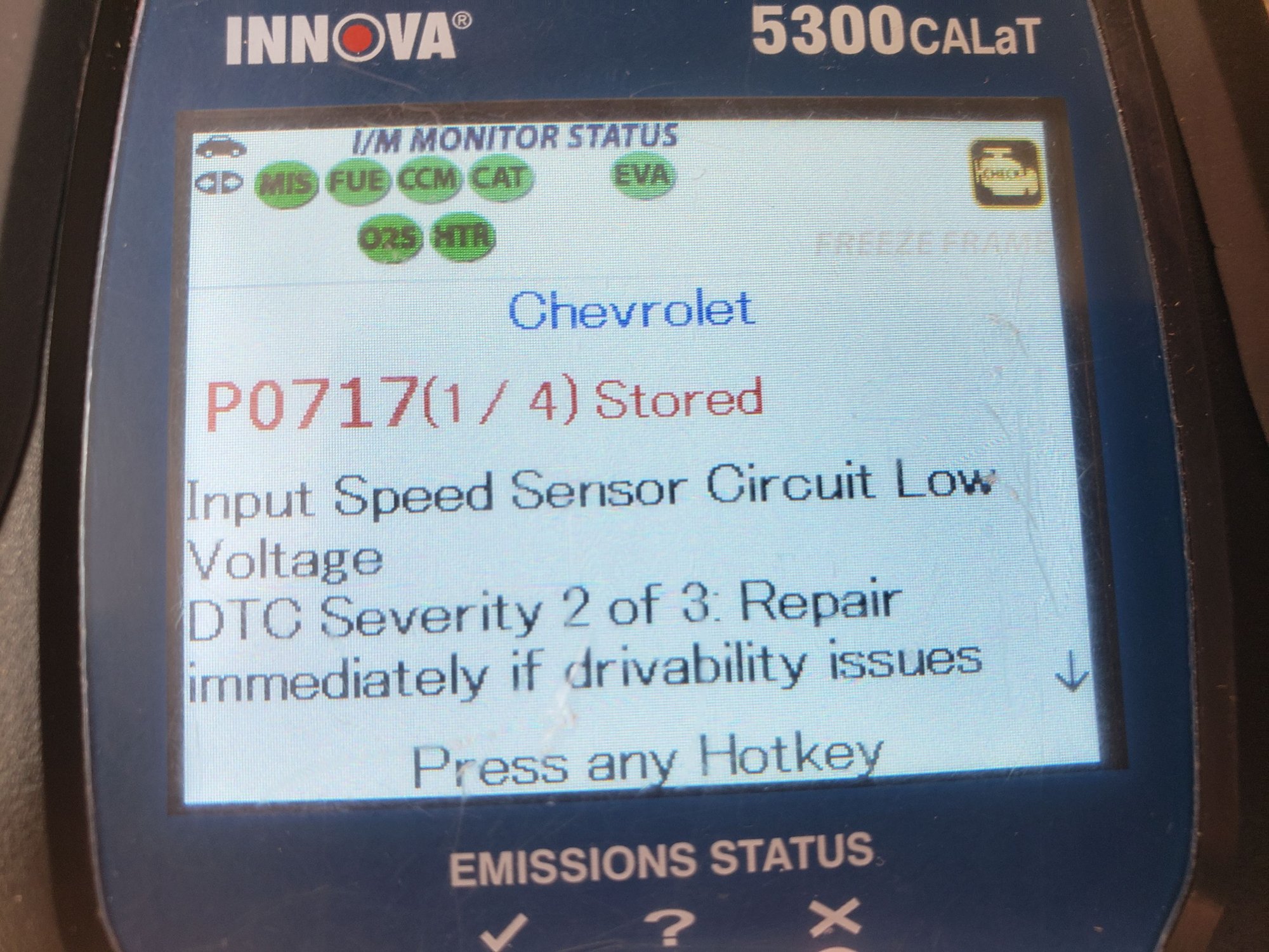 Input Speed Sensor Low Voltage, 2007 4wd Suburban. - Chevrolet Forum - Chevy  Enthusiasts Forums, image size:2000x1500