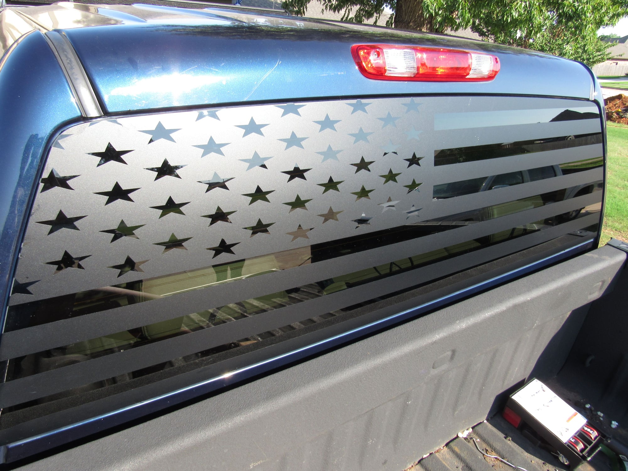For Sale American flag decal rear window 2009 Chevy Chevrolet Forum Chevy Enthusiasts Forums