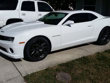 2017 ZL1 Wheels on 2012 Camaro SS