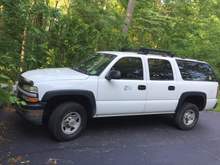 The Suburban from the side