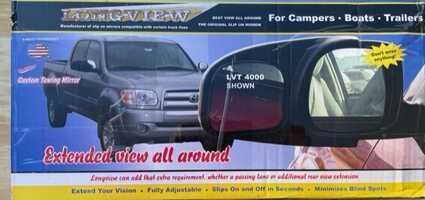 Accessories - Longview Custom Towing Mirrors - Slip On - Driver and Passenger Side LVT-1500 - Used - -1 to 2026  All Models - -1 to 2026  All Models - -1 to 2026  All Models - -1 to 2026  All Models - Accokeek, MD 20607, United States