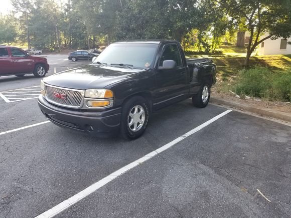 The Cobalt Blue Single Cab Denali spotted in Anderson, SC