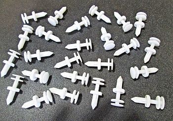 Early model Chevy truck door panel retainers. they fit 1995-and later