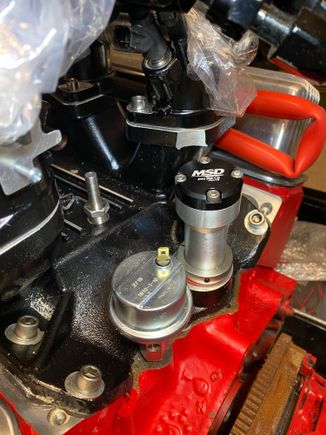 oil sender pressure unit and hosetail for brake booster / servo vacuum ? can i also fit an oil pressure warning switch into the hole in the picture in the oil pressure adaptor . I have noticed the is a threaded bung by the oil filter housing, is it better to fit a switch there or does it not matter Thanks  