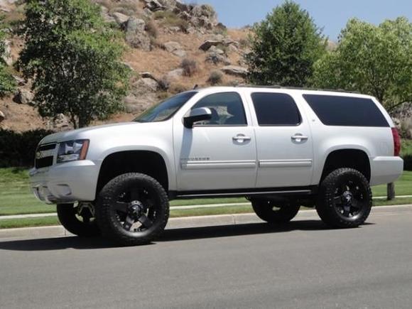 7" McGaughy's Lift
35" Falcon A/T Wild Peak Tires
20" KMC XD Rockstar Rims
Custom Wicked Flow Exhaust