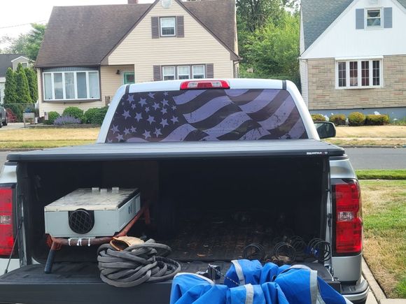 Love my new xplore offroad American Flag decal. Looks great, the Libs are going to hate it...