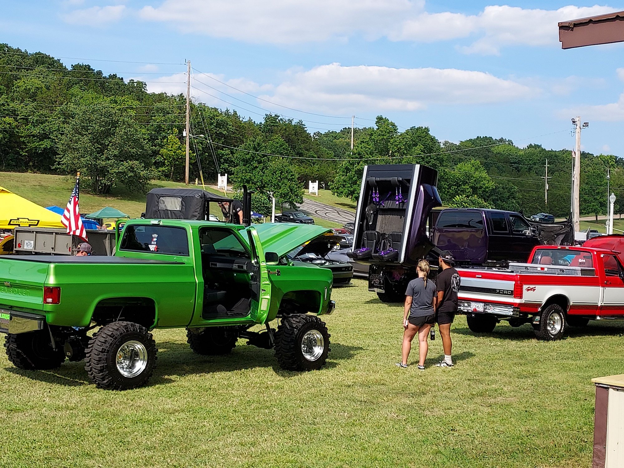 Pic of the 4x4 Truck Class pulled into the 