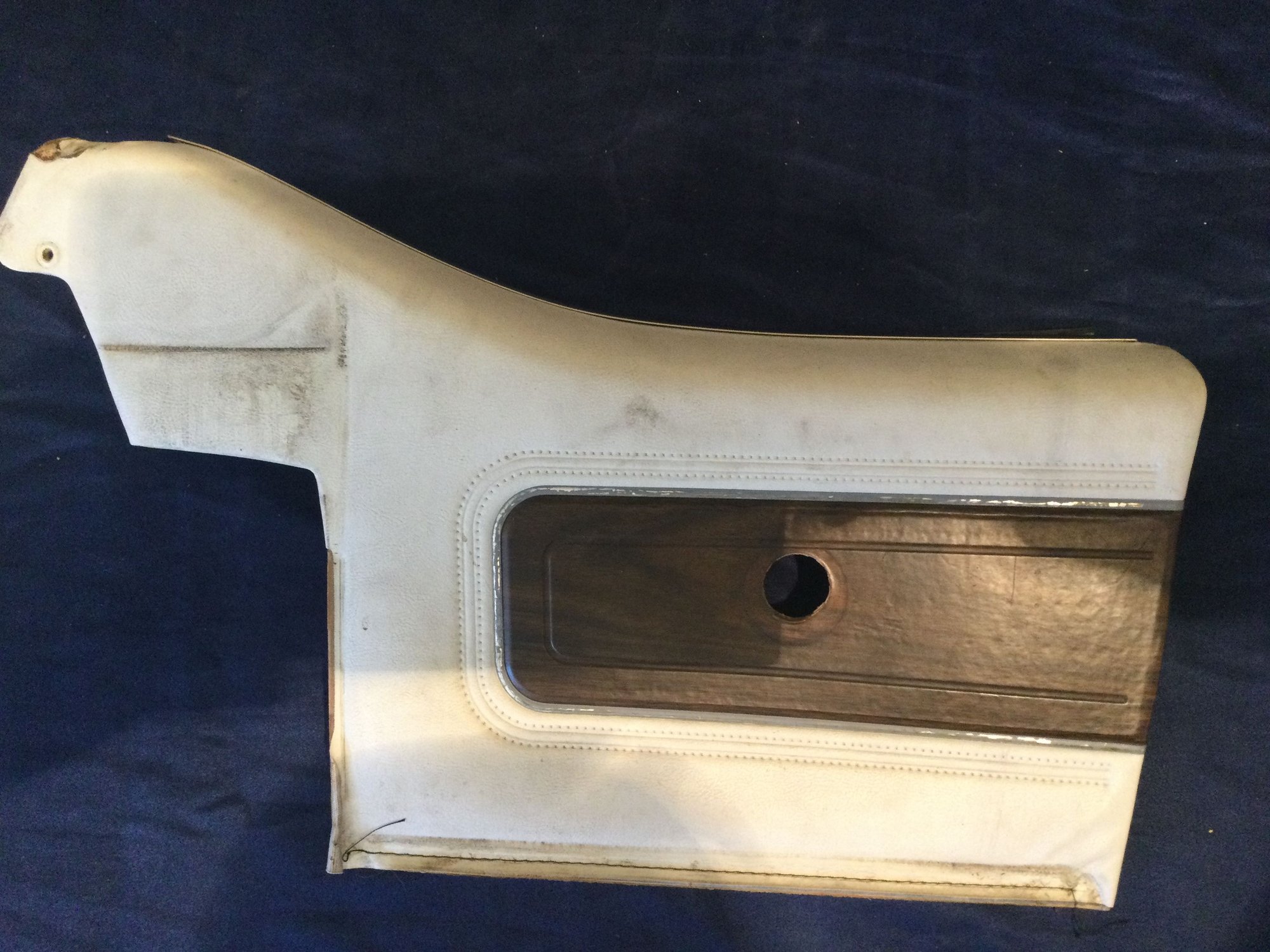 Old panel before disassembly 