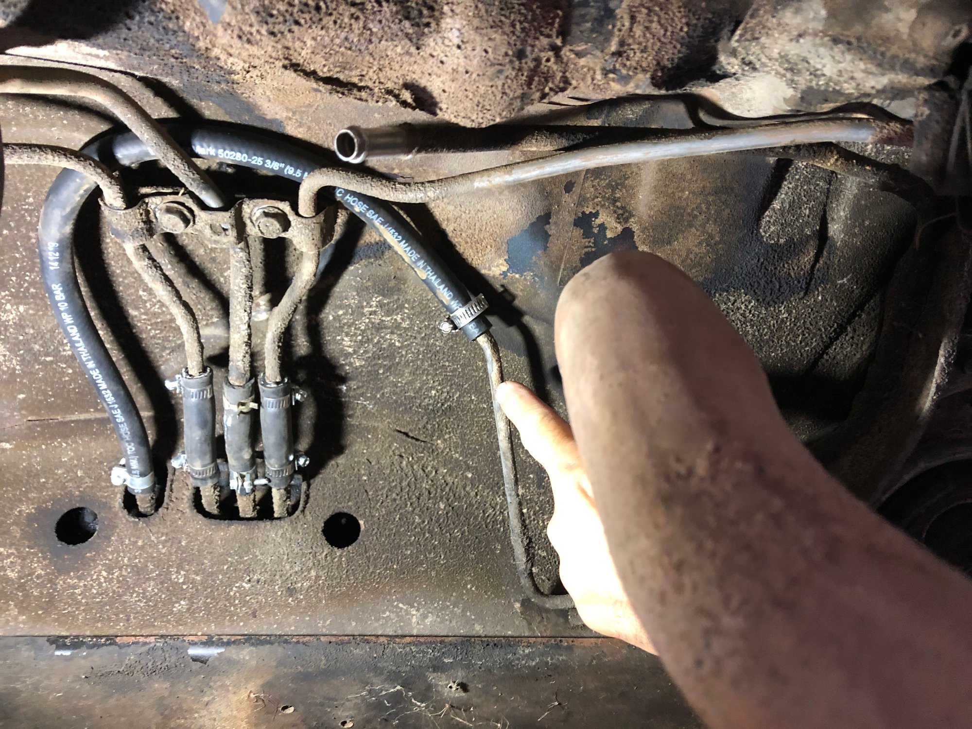 Correct Fuel set up 71 olds 350 with AC