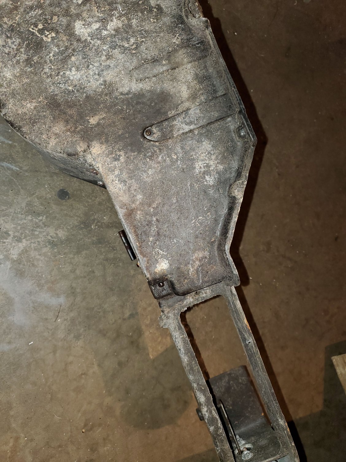Is this where you would force the rods up through the top with a punch?