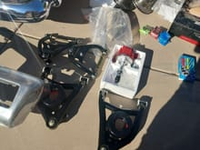 Brand new control arms and used 455 distributor. Bought for 100.00