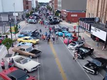 Another car show from the air